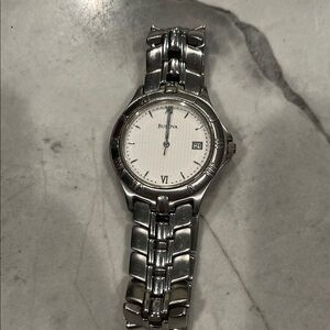 Bulova Classic Silver Watch for Men